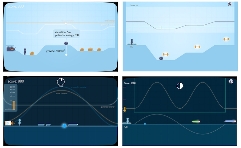 Examples of design iterations in the classical and quantum worlds.